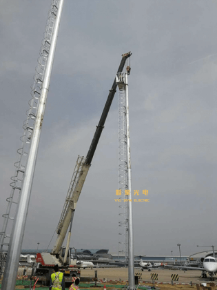 首都機(jī)場20米、30米監(jiān)控桿